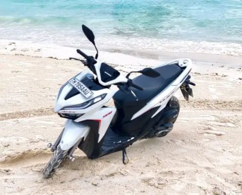 Motorbike scooter rental Zanzibar
