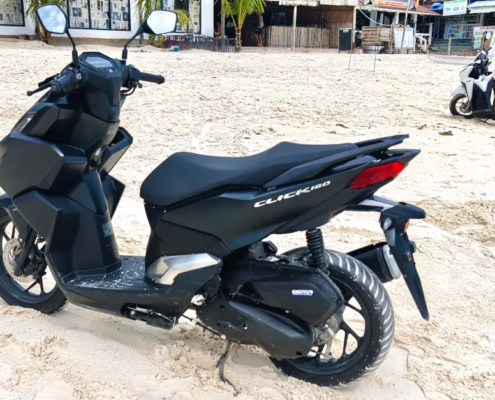 Motorbike scooter rental Zanzibar